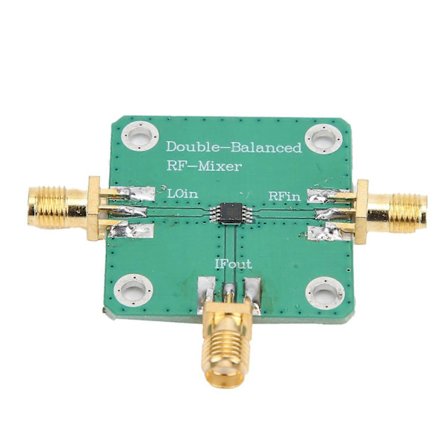 RF Mixer Modul Dobbeltbalanceret Mikrobølge Mixer Nedkonverter RF ind 1.5‐4.5GHz RF ud DC‐1.5GHz