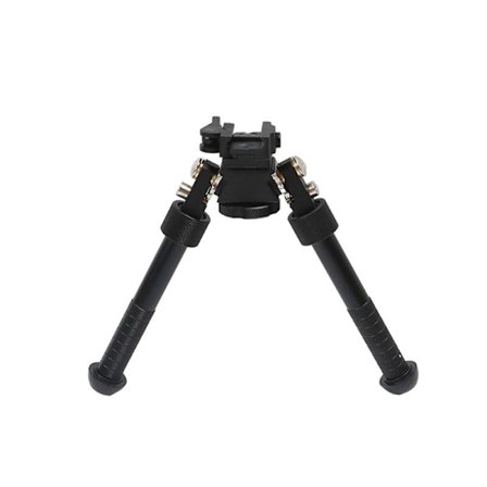 360 Graders Rotation V8 Metal Taktisk Tripod Tilbageklappelig To-Benet Kamera Mount Bipod