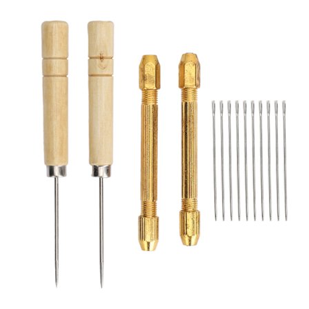 2 stk. Hårrotingsholdere for dukker med 10 stk. 0,6 mm nåler DIY Hårroteringsverktøy for dukker Syl