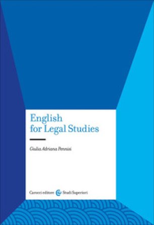 English for legal studies Giulia Adriana Pennisi