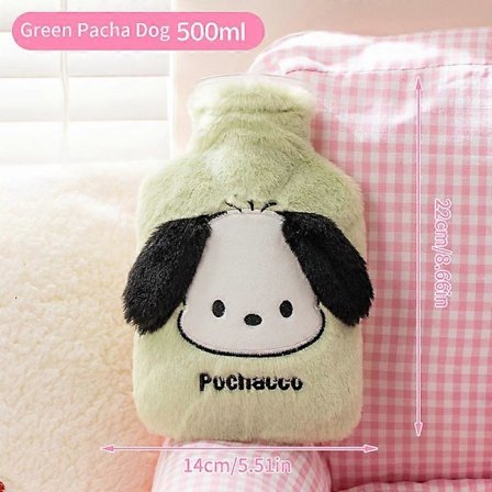 Sanrio Cinnamoroll Plys Vandflaske Kuromi My Melody Genanvendelig Håndvarmer