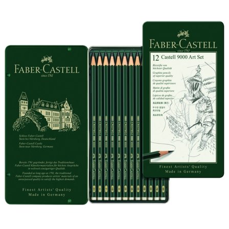 Faber-Castell Crayons graphite Castell 9000 Art Set