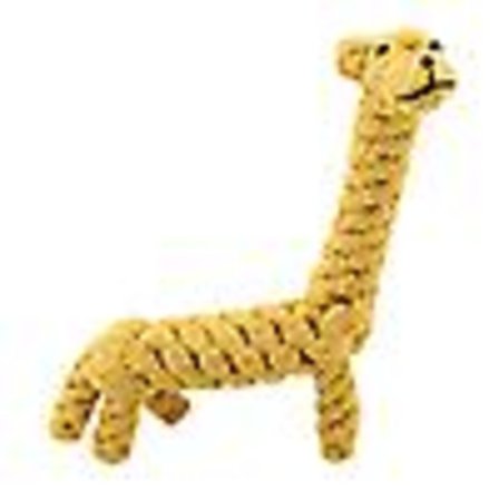 Giraffdesign Bomull Rep Hund Tuggleksak - Bitresistent, Tandrengöring Present till Husdjur