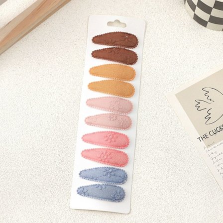 Trykte broderi-hårspænder BB-hårnåle 01 01