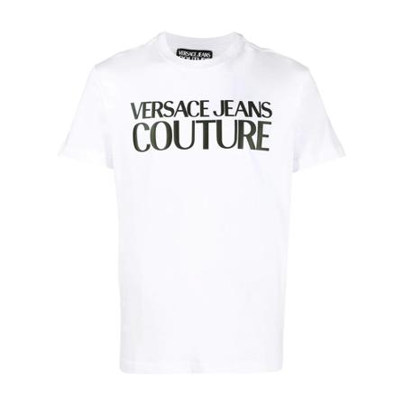 Versace Jeans Couture, T-Shirts Wit, Heren, Maat:XL
