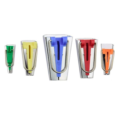 Vinonauhalaite Sarja 6MM/9MM/12MM/18MM/25MM 50MM 5 Kokoa DIY Tilkkutyö Sidonta Helmanvalmistustyökalusarja (5 Kokoa Sarja)