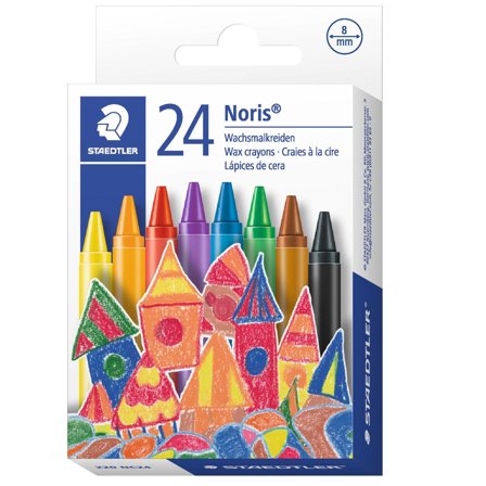 Staedtler Noris Club waskrijtjes 24-set (3 jaar+)