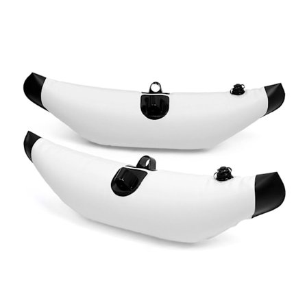 2 stk. Kajakk PVC Oppblåsbar Støtteflåte Kajakk Båt Fiske Stående Flåte Stabilisator (FMY)
