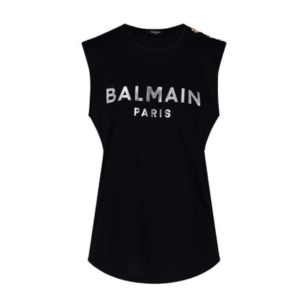 Balmain T-Shirts Sort, Dame