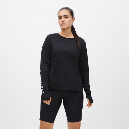 Röhnisch Team Logo Langermet Svart