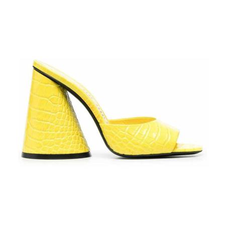 The Attico Sandalen , Geel , Dames , Maat: 38 1/2 EU