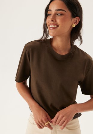 SELECTED-Slfessentail Boxy Tee-XS