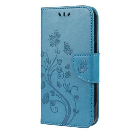 Iphone 13 Pro Max Plånboksfodral - Fjäril Blue