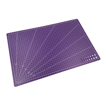 Dobbeltsidet skæremåtte til scrapbog, quiltning, stof, syning, DIY Craft