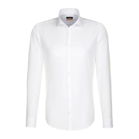 Seidensticker Business Shirt Slim , Wit , Heren , Maat: M