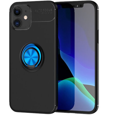 iPhone 12 - AUTO FOCUS Skal med Ringhållare