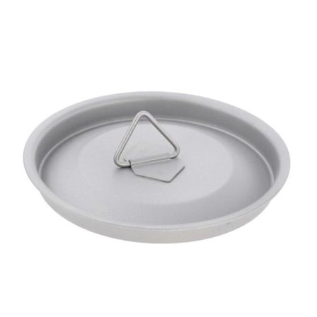 Titanium Kop Låg Camping Grydelåg til Backpacking Grill Tilbehør Trekking