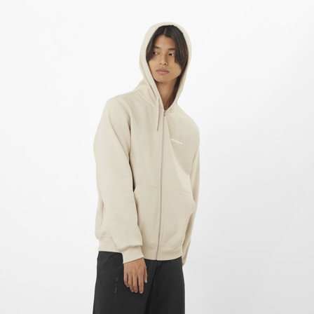 Salomon - Core Fz Hoodie M 1 - Rainy Day