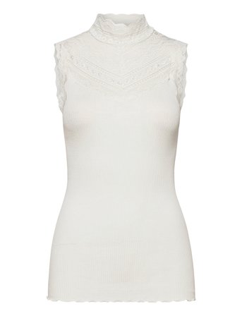 Rosemunde | Rwbenita Silk Sl Turtleneck Lace To | L