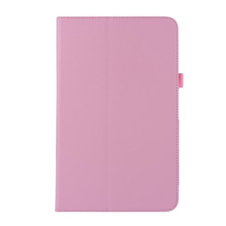 Litchi fodral för Samsung Galaxy Tab A 10.1 2016 - Rosa