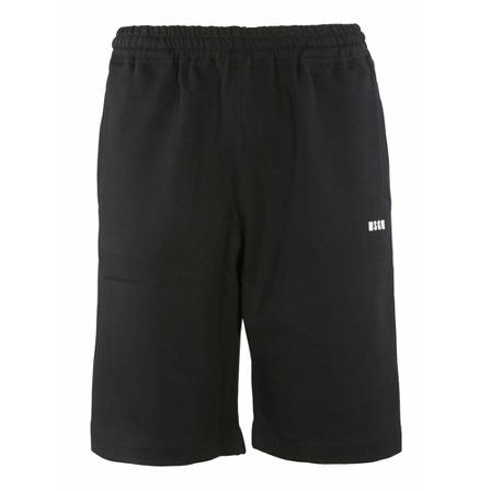Msgm 3040Mb61217099 Shorts Sort, Herre Chino Shorts
