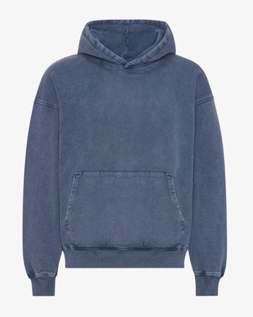 Organic Oversized Hood - Neptune Blue - Male - S