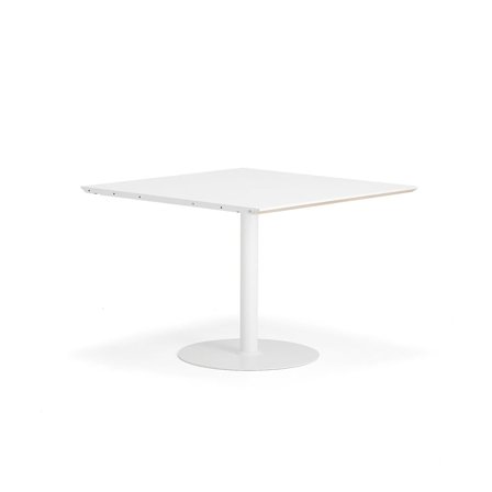 Table METRIC, middle unit, 1000X1000x720 mm, white
