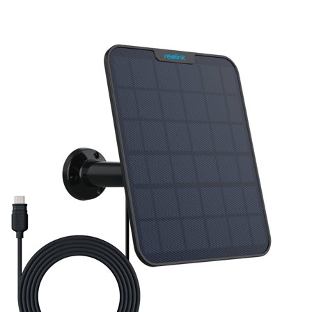Reolink solcellepanel - 6W - USB-C - svart inkludert micro-USB-adapter