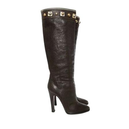 Giuseppe Zanotti Pre-owned, Pre-owned boots Bruin, Dames, Maat:38 EU,leer