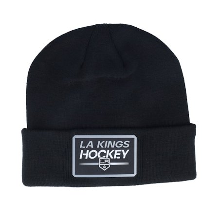 Fanatics - NHL Zwart cuff Beanie - Los Angeles Kings Authentic Pro Prime Beanie Black Cuff @ Hatstore