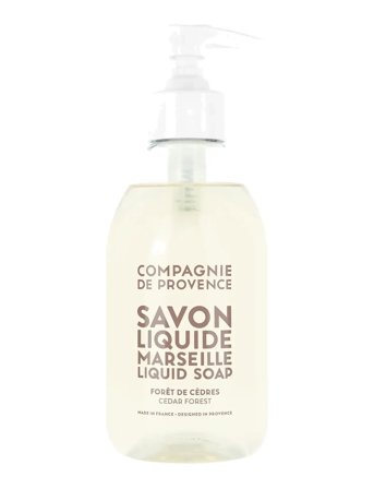 La Compagnie de Provence Liquid Marseille Soap 300Ml Cedar Forest - Beige - 300 ML