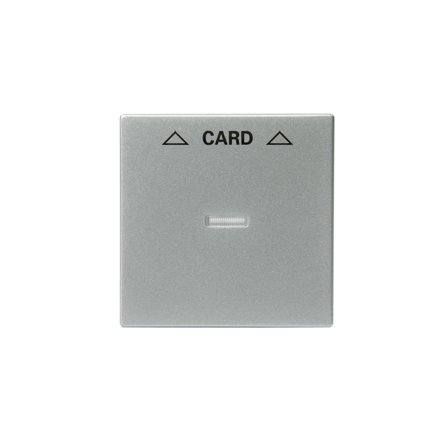 ABB 1792-83 Centrumplatta för kortbrytare Aluminium, Strömbrytare & vägguttag