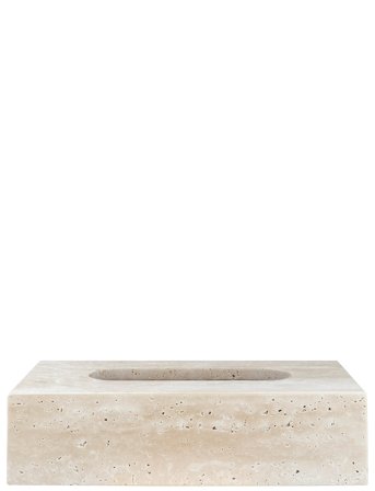 Mette Ditmer Travertine Tissue Cover - Cream - ONE SIZE