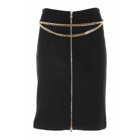 Moschino Kjol svart, Dam, Dam, Storlek: S