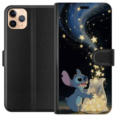 Kompatibel Tegnebogsetui til Apple Apple iPhone 11 Pro Max Stitch Magisk Design Disney Lilo