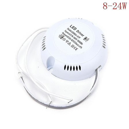 LED Driver 8-24w Høyeffektiv Strømforsyning AC 176v~265v For Taklampe Ny