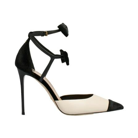 Elisabetta Franchi, Pumps Zwart, Dames, Maat:38 EU,leer