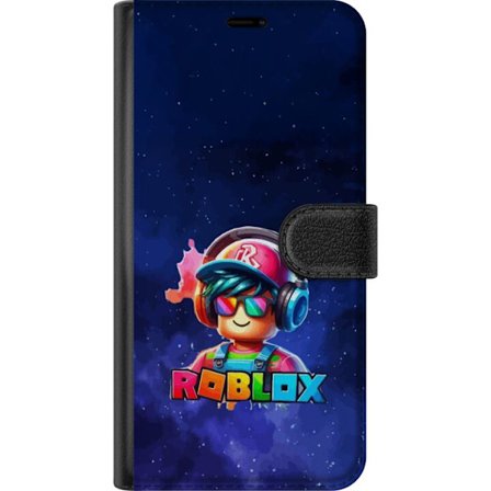 Kompatibelt Plånboksfodral till Samsung Samsung Galaxy A26 Roblox Space Explorer Design utformad i ett futuristiskt rymdtema med färgstarka detaljer
