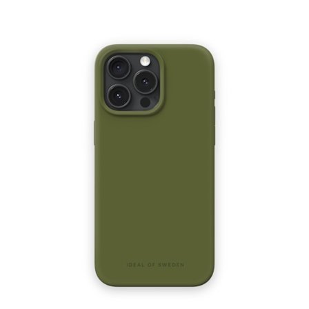 Silicone Case iPhone 15 Pro Max Khaki