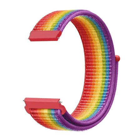 18MM Nylon Loop Band För huawei Watch GT 5/4/Xiaomi Mi Smart Watch Armband För Garmin Vivoactive 4S/Venu 2s Correa Armband