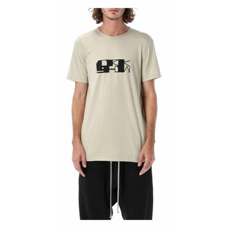Rick Owens T-Shirt , Beige , Heren , Maat: L