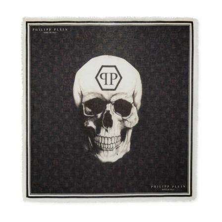 Philipp Plein, Scarf Zwart, Heren, Maat:ONE Size