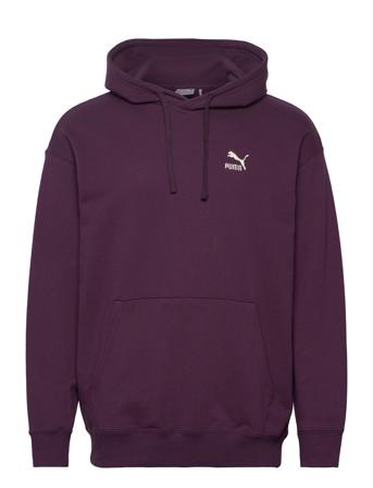 Better Classics Relaxed Hoodie Tr Sport Sweatshirts & Hoodies Hoodies Burgundy PUMA