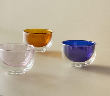 Hübsch Skål Rosa 13cm