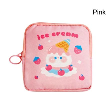 2st Sanitetsmattapåse Säkerhetssäker förvaringspåse 2ST ROSA 2ST 2pcs pink
