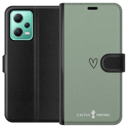 Yhteensopiva Lompakkokotelo Xiaomi Xiaomi Redmi Note 12 Cactus and Friends – SageLove