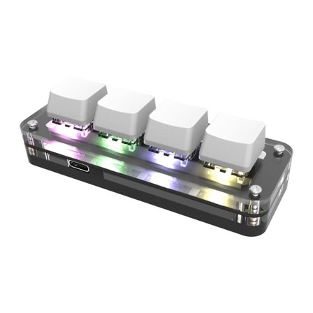 Anpassat litet tangentbord, anpassade tangenter för litet tangentbord, kopiera klistra in, spel, mini-mekaniskt tangentbord