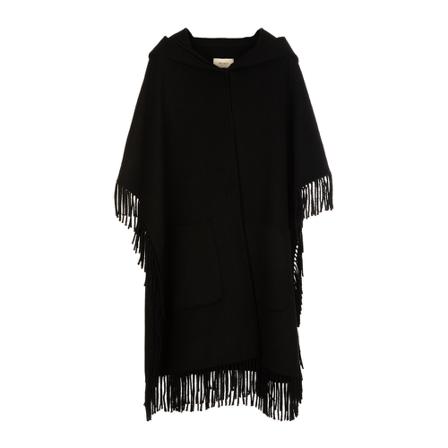 ViCOLO, Belted Coats Zwart, Dames, Maat:M