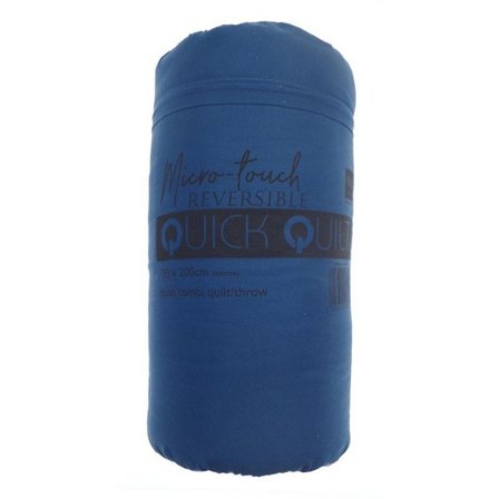 Hem & Living Lyxig Resquilt En Storlek Marinblå