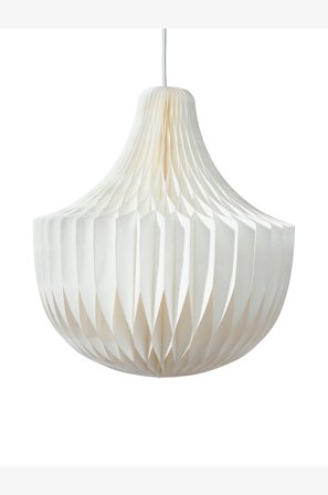 PR Home - Loftlampe Vicky 40 cm - Hvid - Lampeskærme - Fra Homeroom